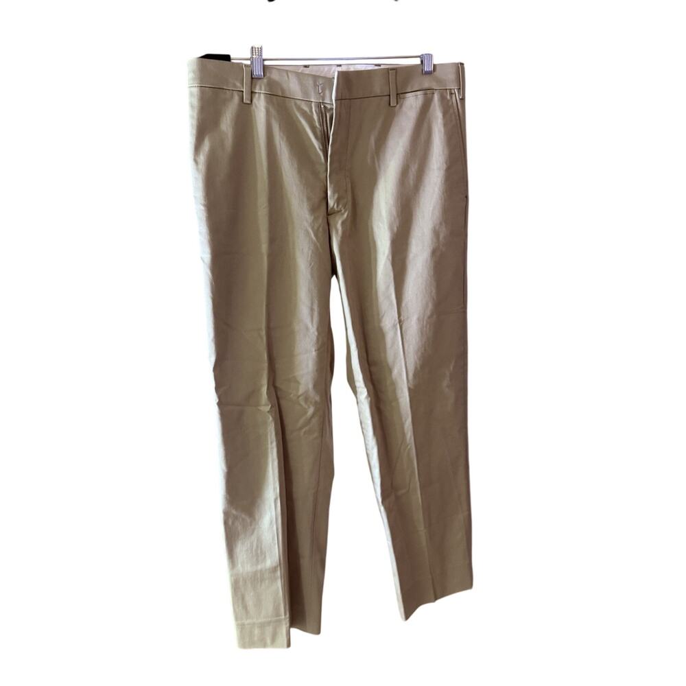 There Was One Beige Tailored Pants Size 50